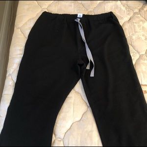 Figs Men’s black scrub pants.Sz M.